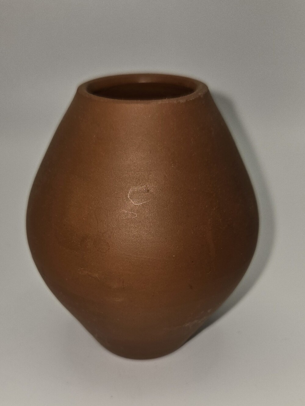 Handmade  Terracotta Clay Vase Mini Appx 4in. Minimalistic. Earth